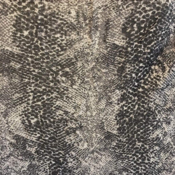 French Laundry open draped cardigan Snake print - Picture 5 of 5